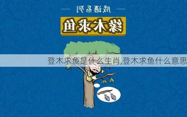 登木求鱼是什么生肖,登木求鱼什么意思