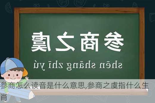 参商怎么读音是什么意思,参商之虞指什么生肖