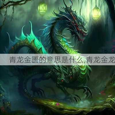 青龙金匮的意思是什么,青龙金龙