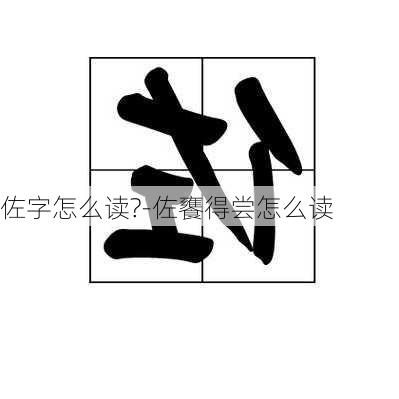 佐字怎么读?-佐饔得尝怎么读